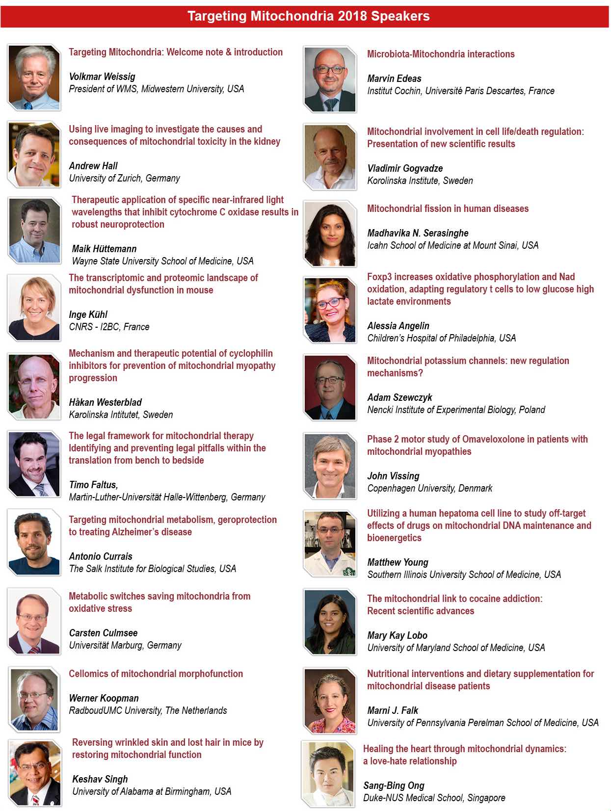 Mitochondria-2018-Speakers