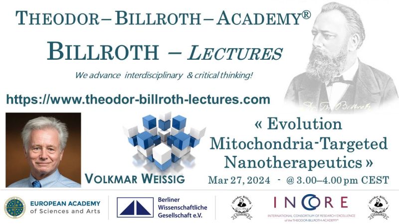Professor Volkmar Weissig, president of WMS, will be giving a free CME: The evolution of mitochondria-targeted nanotherepeutitics  