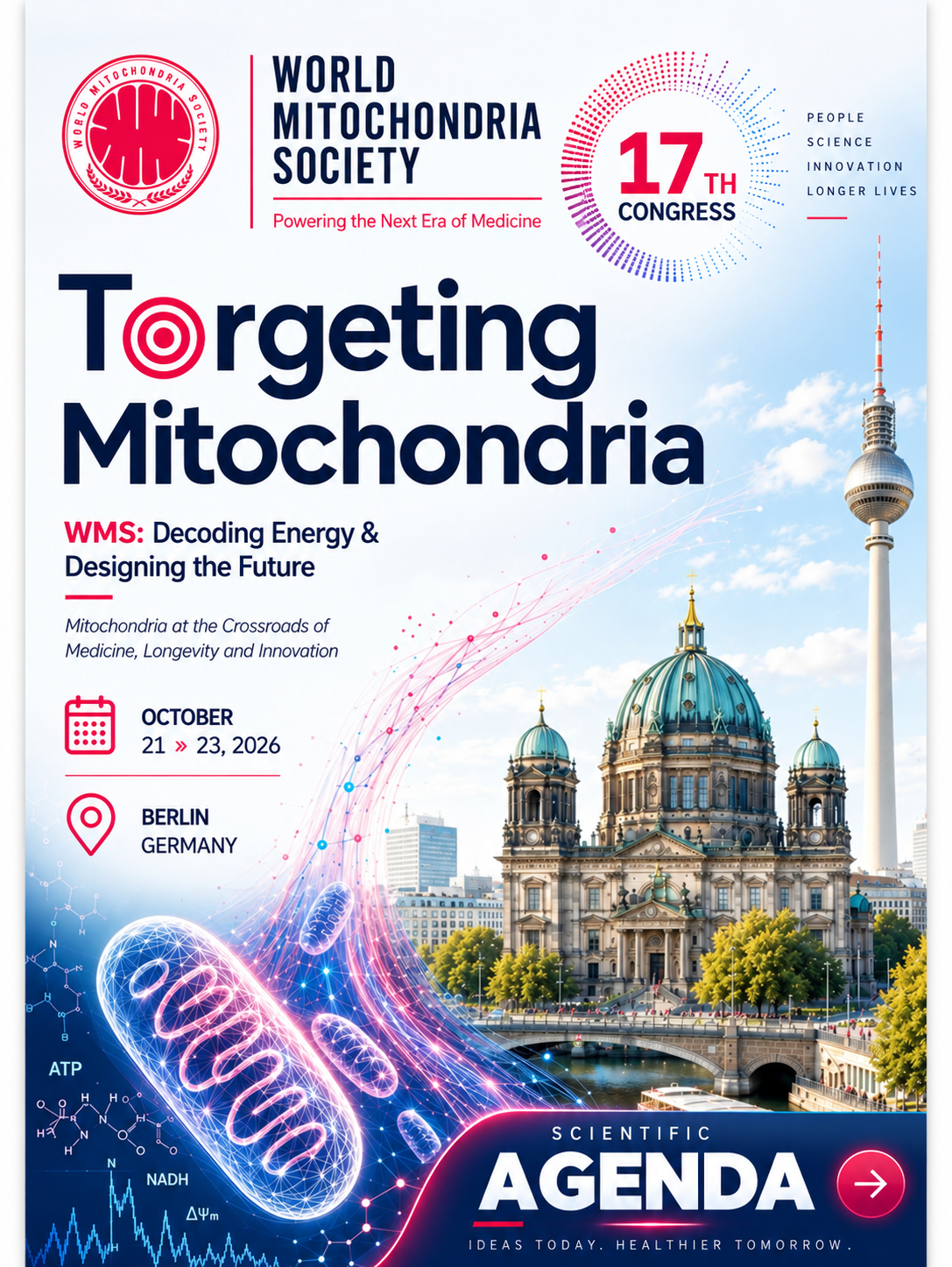 Targeting Mitochondria 2026 Announces Final Scientific Agenda