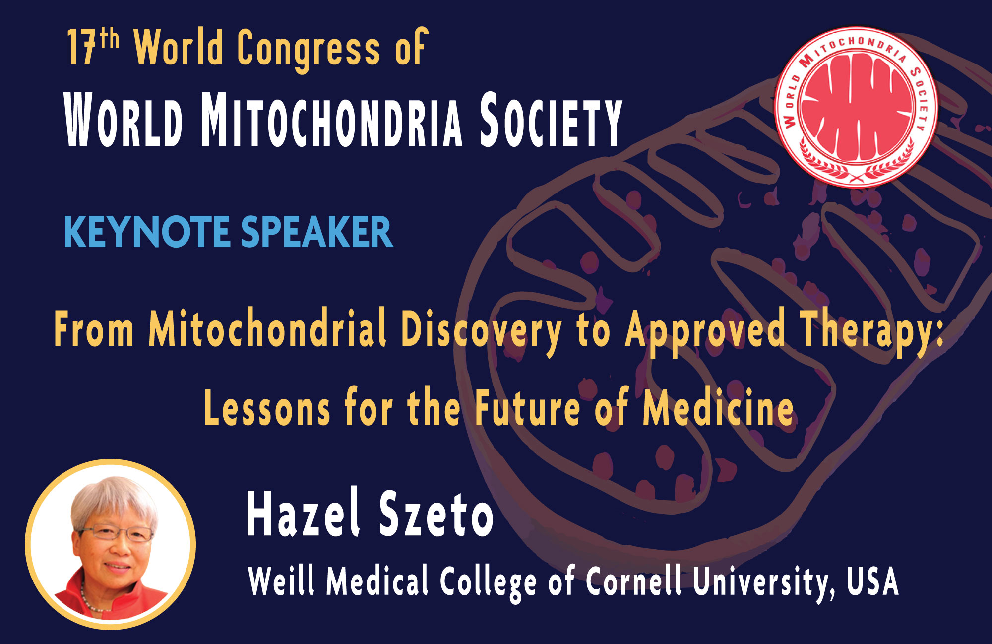 From Powerhouse to Prescription: Hazel H. Szeto Joins the WMS As KEYNOTE Speaker